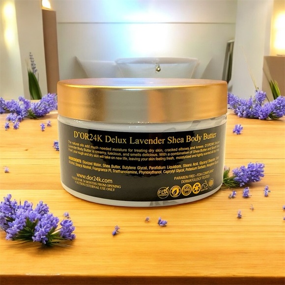 NIB- Deluxe Shea Body Butter Lavender South Sea Pearl - Picture 3 of 3
